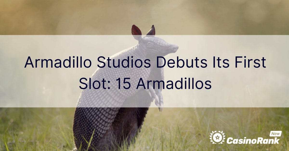 Armadillo Studios debitirao na svom prvom mjestu: 15 Armadillos